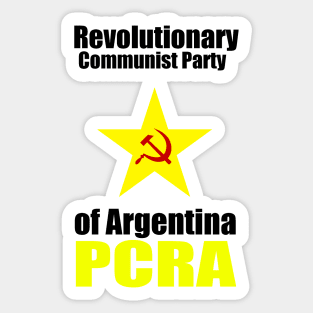 Partido Comunista Revolucionario de la Argentina Sticker